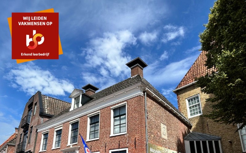 Museum Dokkum blijft erkend leerbedrijf voor stagiaires!
