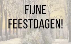 Fijne feestdagen!